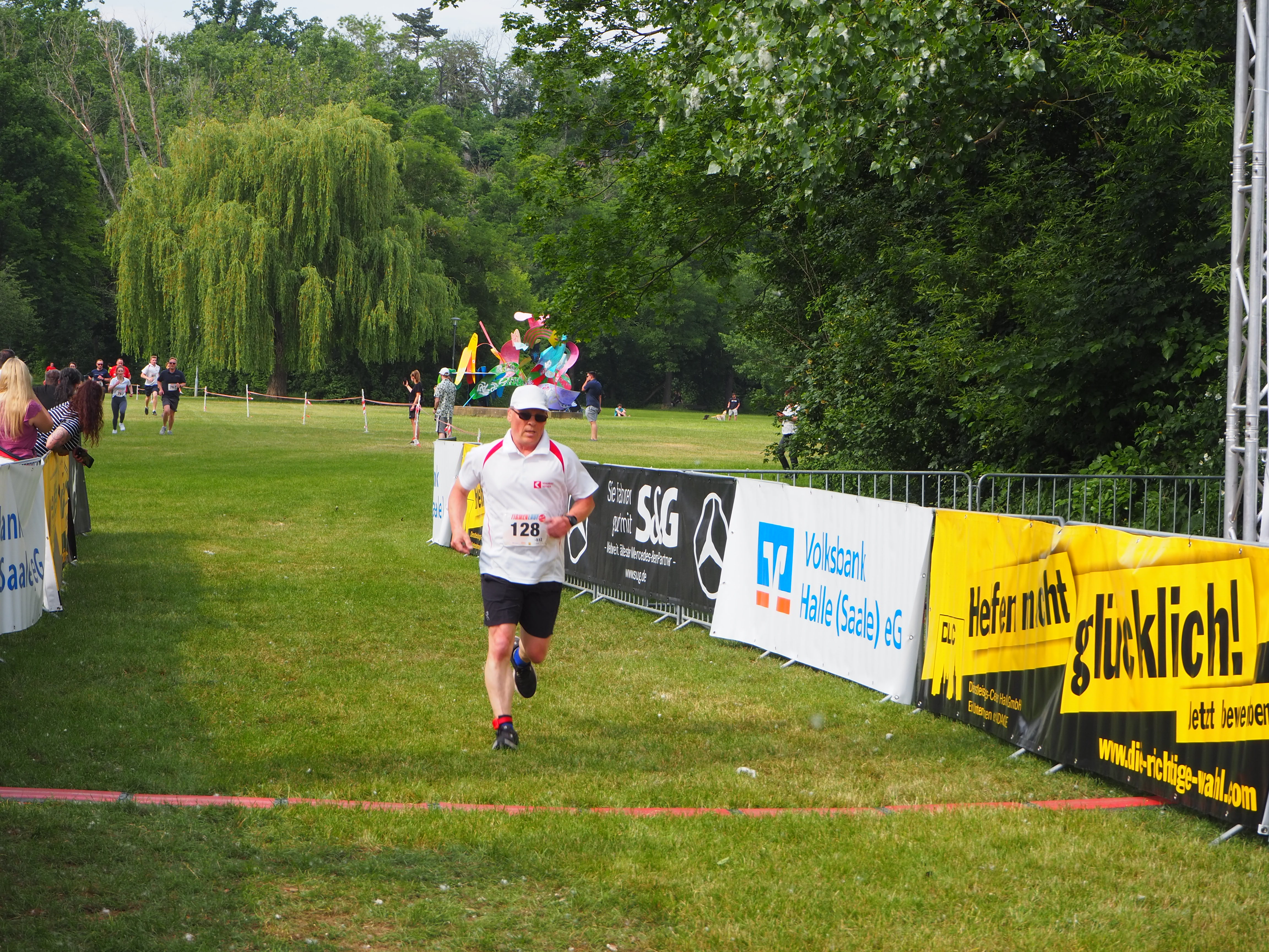 Heiko Björn beim Zieleinlauf