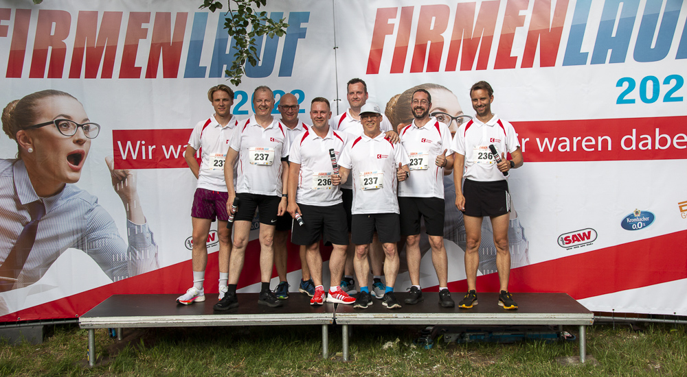 Finisher-Foto der Craneformers und Crane Buddies