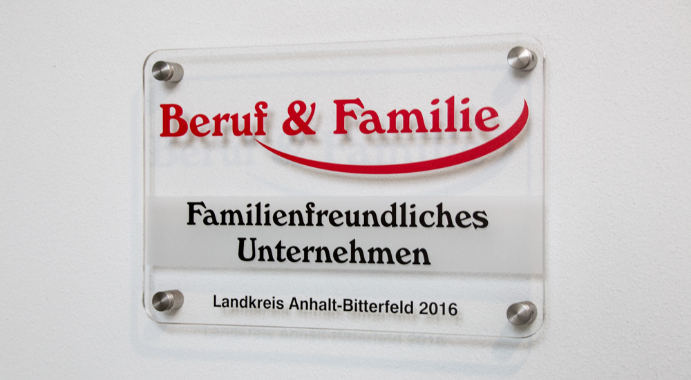 Auszeichnung: Beruf und Familie