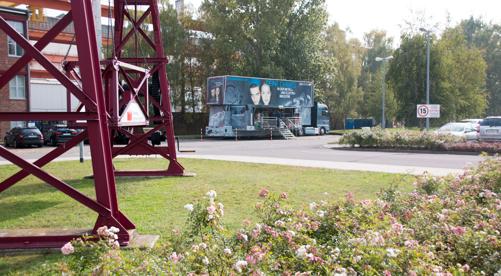 InfoTruck in Köthen Bild 2